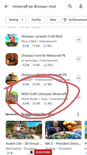 Minecraft PE Dinosaur Mod Download & Install