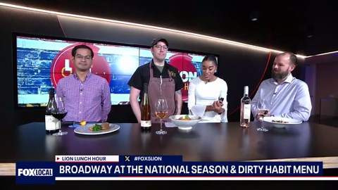 Broadway at the National & Dirty Habit Menu