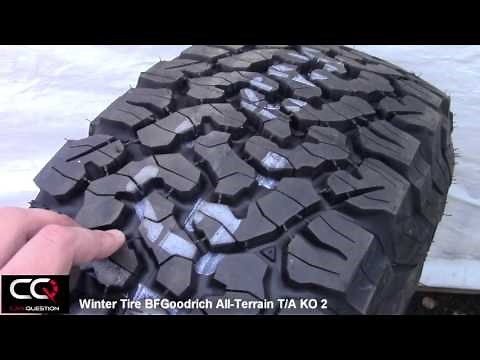 Winter Tire Review: BFGoodrich All-Terrain T/A KO2, simply the best for a truck!