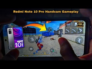 Redmi Note 10 Pro 4K ULTRA HD Free Fire Handcam Gameplay 🔥