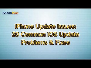 iPhone Update Issues: 20 Common iOS Update Problems & Fixes