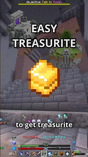 treasurite guide for ironman in hypixel skyblock