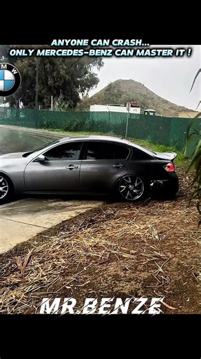They Tried to Drift… Mercedes-Benz Finished the Job #mercedesbenz #mrbenze #bmwvsmercedes ##shorts