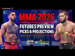 MMA DFS & Bets | 1/21 - UFC Futures 2026