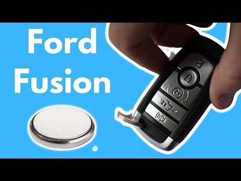 Ford Fusion Remote Key Fob Battery Replacement 2017 2018 2019