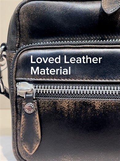Discover the Timeless Dakota Crossbody in Loved Leather