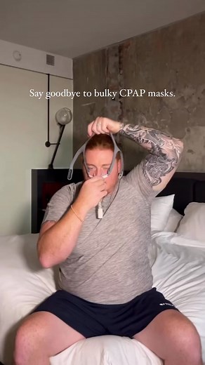 Imagine removing and attaching your headgear free CPAP mask this easily! ▶︎ The only Headgear Free, Strap Free, Leak Free (clinically proven not to leak) solution that improves health outcomes and does not obstruct your view. ▶︎ Nothing in the nose, nothing in the mouth. No Pain. ▶︎ Fits all CPAP machines ▶︎ Under warranty ▶︎ FDA cleared, covered by insurance and also sold over the counter (and FSA eligible). ▶︎ Voted #1 by independent CPAP user group ▶︎ No CPAP caused dry/puffy eye, no strap ma