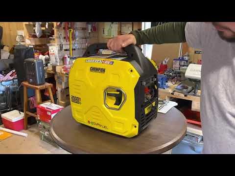 Setup for the Champion 2500 Generator