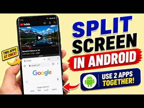 How to Use Two Apps at Once on Android - Split Screen in Android