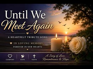 Until We Meet Again 🤍 A Sad & Emotional Heartfelt Tribute Song | Funeral & Memorial Song