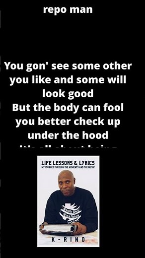 BEST LYRICIST OF ALL TIME - ON THIS ROAD BY K-RINO #krino #lyricist #hiphopartist #hiphop #poetry