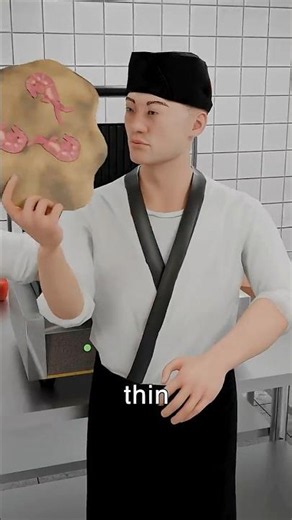 How the Japanese Omelette is Made😨