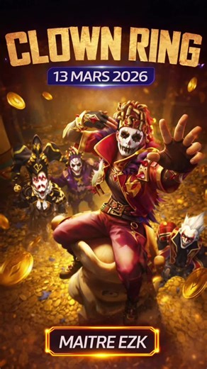 Découvrez L'événement Clown Ring qui Arrive Dans FreeFire #freefire #eventfreefire #ramadan #maitreezk #videoviral @Garena Free Fire TR @Free Fire Middle East & Africa @Garena Free Fire EU @Garena Free Fire CIS @Free Fire Pakistan Official @Garena Free Fire TW 我要活下去