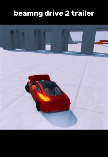 beamng drive 2 trailer #viral #beamngdrive