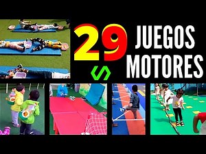 29 JUEGOS MOTRICES para EDUCACION FISICA | HABILIDADES MOTORAS