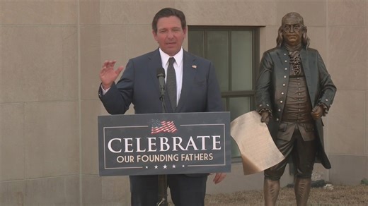 Franklin County receives statue of founding father Benjamin Franklin