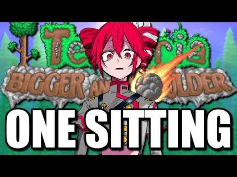 How I Beat Terraria's New Update in ONE SITTING (feat. Gooning)