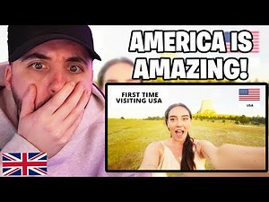 Brit Reacts to MY FIRST TIME IN THE USA!
