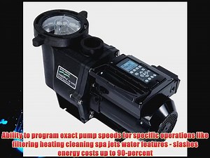Sta-Rite P6E6XS4H-209L IntelliPro VS SVRS High Performance Pump with Safety Vacuum Release