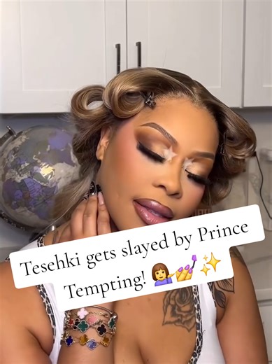 Tesehki gets slayed by Prince Tempting! 💁‍♀️💅✨️ #BaddiesUSA