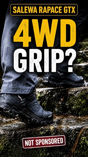These Hiking Boots Feel Like 4WD 😳 | Salewa Rapace GTX