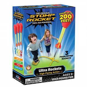 Stomp Rocket® Original Ultra Rocket Launcher for Kids, Soars 200', Adjustable Launcher, Kids Ages 5