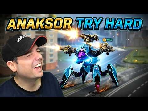 New Robot ANAKSOR – War Robots Gameplay WR