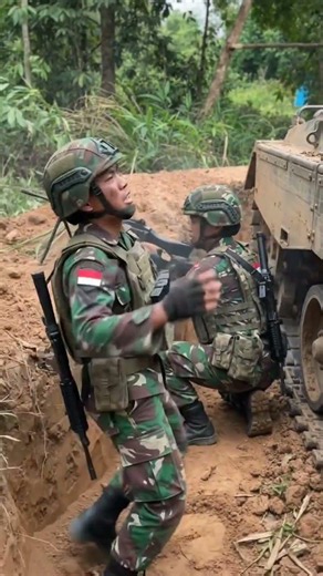 Indonesian Soldiers Tactical Combat Training 🇮🇩💥 #Shorts