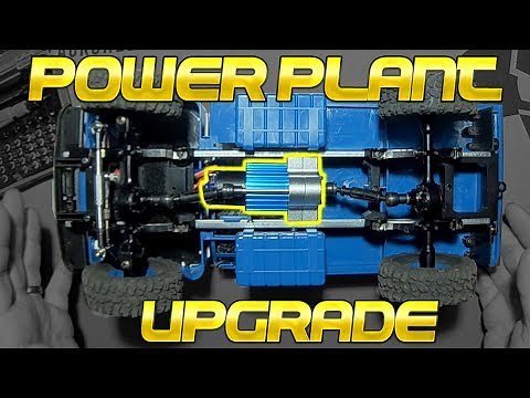 WPL Metal Transfer Box & 370 Motor [ Installed in a B24 ]