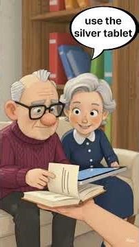 Grandpa vs. The Remote! 📺😂 #EnglishLearning