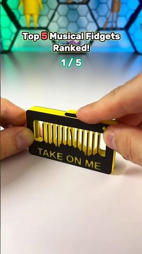 Top 5 Best Musical Fidgets - 3D Printed Edition #3dprinting #fidget