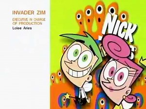 Split-Screen Credits from Various Airings of Invader Zim (Summer 2002)