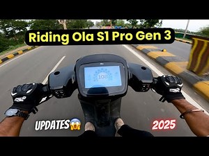 New Ola S1 Pro Gen 3 Ride Experience | 2025 Ola S1 Pro 3kwh Review
