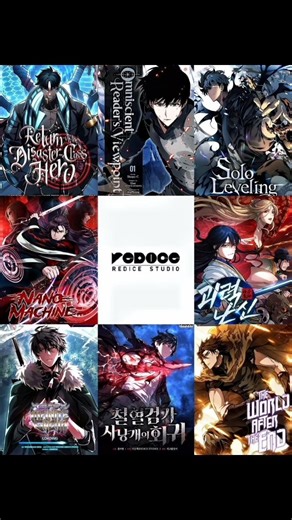 Top 18 Manhwa studios and their famous Manhwas. #shorts #fyp #ytshorts #manhwareccomendation#manhwa