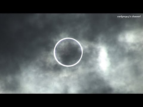 Annular solar eclipse 金環日食 in Tokyo 21 May, 2012
