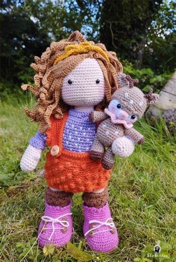 Alma Doll (tutitas Tejedoras Design) - Soft and Poetic Crochet Doll, Handmade Amigurumi With Cuddly Toy, Unique Handcrafted Doll - Etsy UK