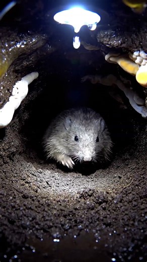 Mole Cam POV: Digging Through Underground Tunnels! #Nature #Underground #POV