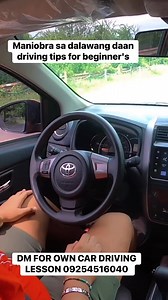 42K views · 347 reactions | Maniobra sa dalawang daan driving tips for beginner's DM FOR OWN CAR DRIVING LESSON 09254516040 #drivingtips #driving #beginners #beginner | Wel Ramirez | Facebook
