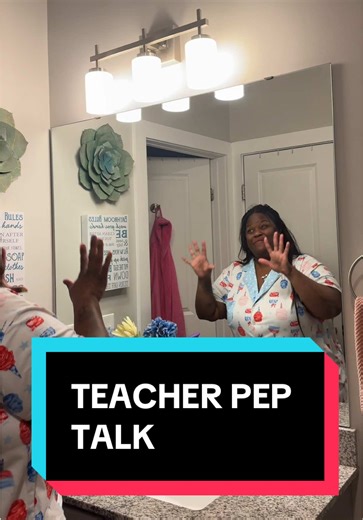 Engaging Teacher Pep Talk for Motivation