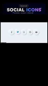 Cool HTML & CSS Social Icons You Need to Try 🤯