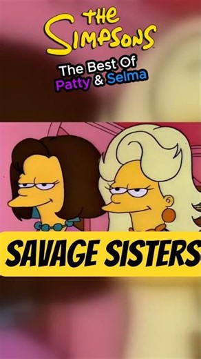 Patty & Selma Had No Chill 😭 #thesimpsons #viral