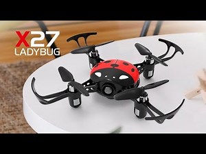 SYMA X27 Ladybug Drone Review It's Fantastic