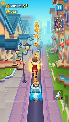 Runner heroes running gameplay | Comedynate game