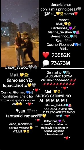 Per i fan Jelanie💛🩶💛🩶 voi preferite la jelanie o la claunie? #fampayapp #glitterecandy #perte
