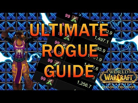 ULTIMATE Rogue Guide for Mutilate Build - PvE - WoW SoD Phase 3 - Talents Runes Consumables Rotation