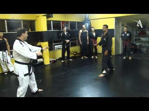 Demonstração de técnicas de Hapkido