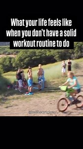 Going to the gym without a solid workout routine is stupid. #men #workout #routine #fitnessmotivation #wipeout #funny #reels #explorepage #viral #dad | Matthew Grocki
