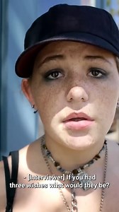 45K views · 1.3K reactions | Homeless Young Girl Tells us her Wishes #homelessness #homeless #Streetinterview | Invisible People | Facebook