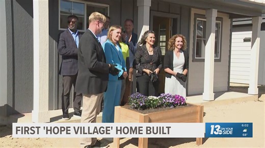 1.6K views · 22 reactions | Governor Gretchen Whitmer was there as Mel Trotter Ministries celebrated the completion of its first tiny home in the Hope Village community. | 13 On Your Side | Facebook