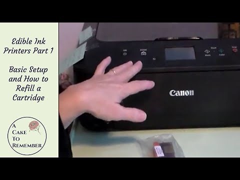 Edible Ink Printer Basics, and How to Refill a Cartridge Edible Ink Printers Part 1